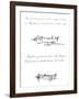 Two Examples of the Signature of Ferdinand Magellan-null-Framed Giclee Print