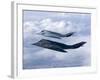 Two F-117 Nighthawk Stealth Fighters in Flight Over New Mexico-Stocktrek Images-Framed Photographic Print