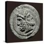 Two Faced Roman God Janus on Ancient Rome Coin-null-Stretched Canvas