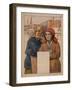 Two Factory Workers, 1925-Ivan Georgievich Drozdov-Framed Giclee Print