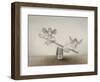 Two Fairies Playing See-Saw on a Needle Resting on a Thimble-Amelia Jane Murray-Framed Giclee Print