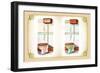 Two Fancy Toilets-null-Framed Art Print