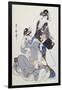 Two Female Figures-Kitagawa Utamaro-Framed Giclee Print