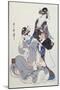 Two Female Figures-Kitagawa Utamaro-Mounted Giclee Print