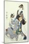Two Female Figures-Kitagawa Utamaro-Mounted Giclee Print