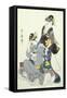 Two Female Figures-Kitagawa Utamaro-Framed Stretched Canvas