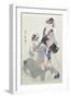 Two Female Figures-Kitagawa Utamaro-Framed Giclee Print