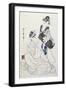 Two Female Figures-Kitagawa Utamaro-Framed Giclee Print