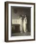 Two Female Models in Classical Costume with Eakins's Sculpture 'Arcadia', c.1883-Thomas Cowperthwait Eakins-Framed Premium Photographic Print