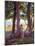 Two Female Nudes under Pine Trees-Theo van Rysselberghe-Mounted Giclee Print