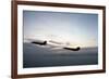 Two Fighter Planes Lockheed F-104 Starfighter in Flight-null-Framed Photographic Print