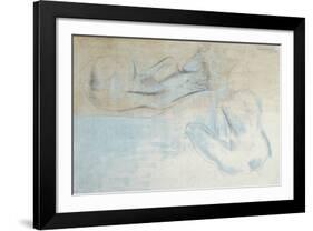 Two Figures by the Sea-Barbara Hepworth-Framed Premium Giclee Print