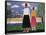 Two Figures in a Landscape-Kasimir Malevich-Framed Stretched Canvas