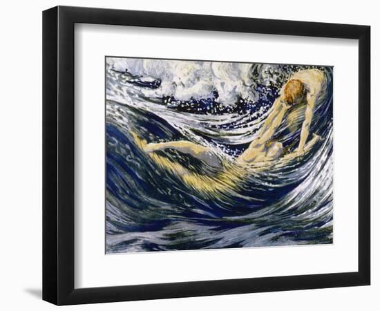 Two Fishes Swimming in the Sea are Not More Lawless Than We-Margaret C. Cook-Framed Photographic Print