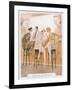 Two Flappers Gossip at a Bar-Paul Fournier-Framed Art Print