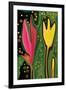 Two Flowers-Rabi Khan-Framed Art Print