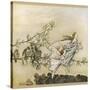 Two Flying-Arthur Rackham-Stretched Canvas