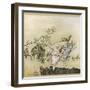 Two Flying-Arthur Rackham-Framed Photographic Print