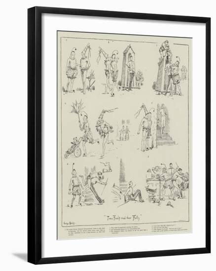 Two Fools and their Folly-Evelyn Stuart Hardy-Framed Giclee Print