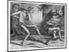 Two Fools of the Carnival-Pieter Bruegel the Elder-Mounted Giclee Print