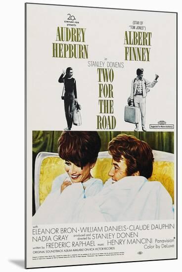 Two for the Road, 1967, Directed by Stanley Donen-null-Mounted Giclee Print