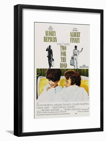 Two for the Road, 1967, Directed by Stanley Donen-null-Framed Giclee Print