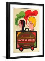 Two for the Road, 1967, Directed by Stanley Donen-null-Framed Premium Giclee Print