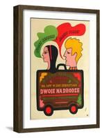 Two for the Road, 1967, Directed by Stanley Donen-null-Framed Giclee Print