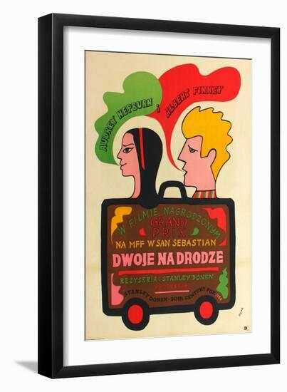 Two for the Road, 1967, Directed by Stanley Donen-null-Framed Giclee Print