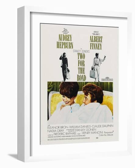 Two for the Road, 1967-null-Framed Art Print