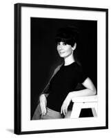 Two for the Road, Audrey Hepburn, 1967-null-Framed Photo