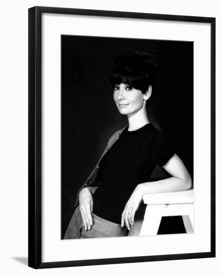 Two for the Road, Audrey Hepburn, 1967-null-Framed Photo