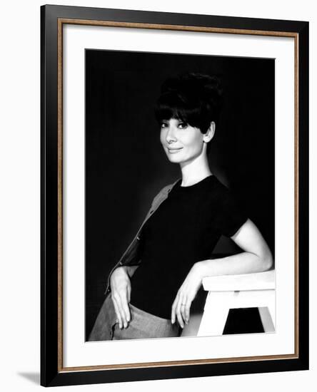 Two for the Road, Audrey Hepburn, 1967-null-Framed Photo