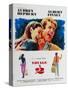Two for the Road, French Movie Poster, 1967-null-Stretched Canvas