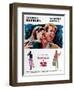 Two for the Road, from Left, Audrey Hepburn, Albert Finney, 1967-null-Framed Art Print