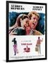 Two for the Road, from Left, Audrey Hepburn, Albert Finney, 1967-null-Framed Art Print