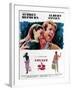 Two for the Road, from Left, Audrey Hepburn, Albert Finney, 1967-null-Framed Art Print