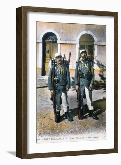 Two French Foreign Legionnaires, 20th Century-null-Framed Giclee Print