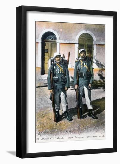 Two French Foreign Legionnaires, 20th Century-null-Framed Giclee Print