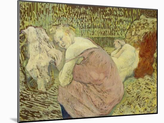 Two Friends, 1895-Henri de Toulouse-Lautrec-Mounted Giclee Print