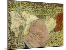 Two Friends, 1895-Henri de Toulouse-Lautrec-Mounted Giclee Print