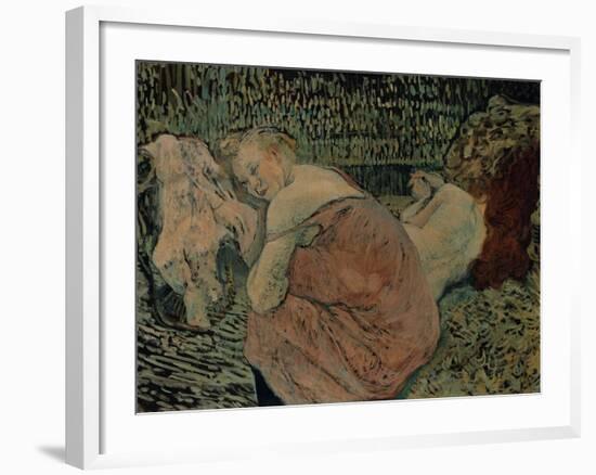 Two Friends, 1895-Henri de Toulouse-Lautrec-Framed Giclee Print