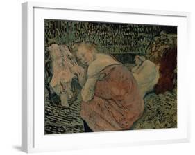 Two Friends, 1895-Henri de Toulouse-Lautrec-Framed Giclee Print