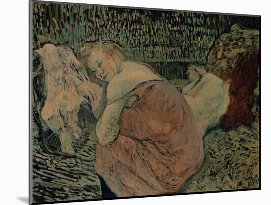 Two Friends, 1895-Henri de Toulouse-Lautrec-Mounted Giclee Print