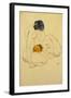 Two Friends, 1912-Egon Schiele-Framed Giclee Print