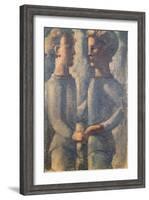 Two Friends, 1936-Oskar Schlemmer-Framed Giclee Print