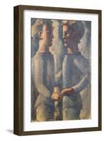 Two Friends, 1936-Oskar Schlemmer-Framed Giclee Print