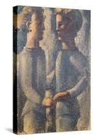 Two Friends, 1936-Oskar Schlemmer-Stretched Canvas