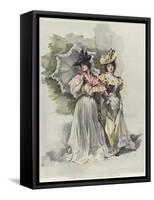 Two Friends by Madeleine Lemaire-Madeleine Lemaire-Framed Stretched Canvas