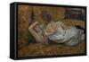 Two Friends-Henri de Toulouse-Lautrec-Framed Stretched Canvas